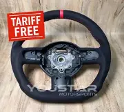 TARIFF FREE Full Alcantara Suede Red Steering Wheel for MINI Cooper R55 R56 R60 (for: Mini)