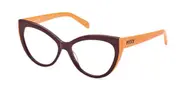 Emilio Pucci EP5215 071 Men's Glasses Burgundy Size 54 - Private Health Rebate - Blue Light Block Available