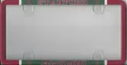 Stanford Plastic Alumni License Plate Frame Free Screw Caps with this Frame
