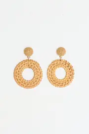 Reeba Earrings - Natural