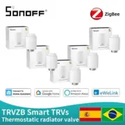 SONOFF Smart TRV TRVZB Zigbee Thermostatic Radiator Valve Smart Home Temperature