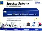 Sima Speaker Selector SSWS-4 Connect Up to 4 Pairs of Speakers