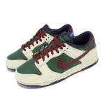 【NIKE 耐吉】休閒鞋 DUNK LOW RETRO 男鞋 女鞋 綠 米 皮革 撞色 低筒 板鞋 運動鞋(FV8106-361)