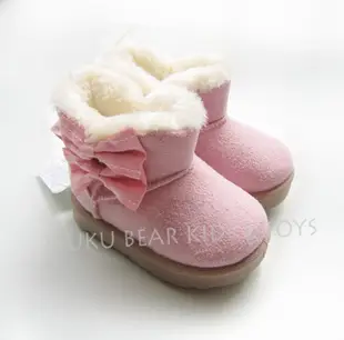 。MUKU BEAR。日本男女小童鞋 雪靴 加厚防滑 保暖【現貨】