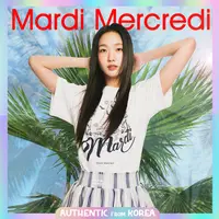 在飛比找蝦皮商城精選優惠-Mardi Mercredi 女士 T 恤 BON VOYA