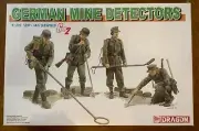Dragon 1/35 German Mine Detectors Gen 2 6280 '39-'45 1:35 Scale WWII Model Kit