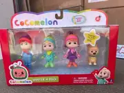 Cocomelon Winter 4 Pack Figures NEW IN BOX!