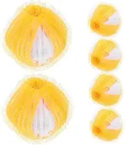 jojofuny 6 Pack Laundry Balls Pet Hair Remover Lint Catcher Reusable Dryer Balls Dog Hair Remover for Laundry