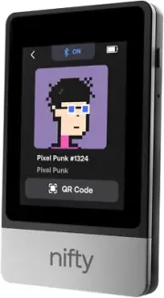 Secux Nifty - Award-Winning All-In-One NFT & Crypto Hardware Wallet with a 2.8”