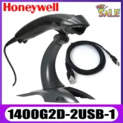 Honeywell Voyager 1400G2D-2USB-1 2D Linear Barcode Scanner W/ USB Cable + Stand