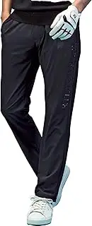 リュクスエイケイエムプラス(LUXEAKMPLUS) LUXEK Plus Men's Golf Pants, Side Logo Stretch Pants