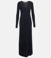[The Row] The Row Grete maxi dress AU 12 blue