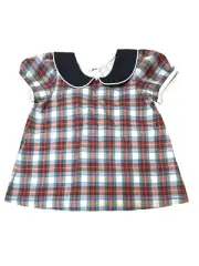 Beaufort Bonnet Company Plaid Dress w/Peter Pan Collar Holiday/Fall NWT