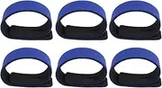 Fishing Tackle Ties Cable, Reusable Fishing Rod Belts Ties for Spinning Rods for Fly Rods for Bait Casting Rods