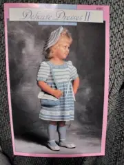Annie's Attic Delicate Dresses II Crochet Pattern Leaflet