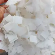 Square Paper Confetti Table Scatters - White