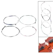 1-10 Sets 3/4 4/4 Violin Strings Replacement E A D G Nickel Wound Strings D7S4