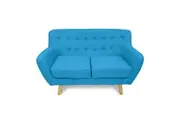 Sally 2 Seater Armchair Blue