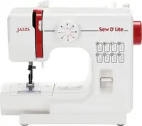 在飛比找樂天市場購物網優惠-日本 車樂美 JANOME JA525 裁縫車 縫紉機 紅 