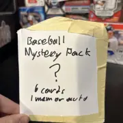 Baseball MLB Mystery Pack 6 Cards Mem Or Auto