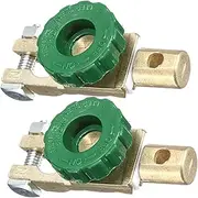 FUNOMOCYA 2pcs Battery Cutoff Switch Quick Disconnect Isolator for Automotive Use Durable Battery Terminal Isolator Lightweight Design with Automatic Cut Off Function for Applications