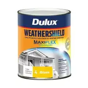 Dulux 1L Vivid White Gloss Weathershield Exterior Paint