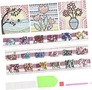 LRXIYODE 1 Set Diamond Art Craft Kits for Creative DIY Gemstone Window Decorations Fun Activity for Sparkly Rainbow Catcher Present for Young Artists