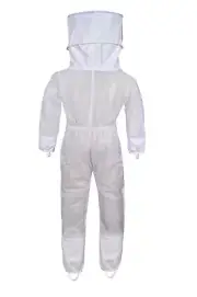 BEEKEEPING SUIT VENTILATED THREE LAYER MESH with GLOVES FENCING VEIL & Round Hat
