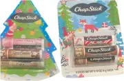 2 Packs Of 4 Chapstick Holiday Edition As Pictured New