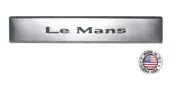 Zinc Diecast Door Panel Emblem For 1969-1970 Pontiac LeMans Made in the USA