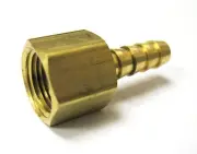 1pc Brass Fitting 5/16" Hose Barb x 3/8" Female NPT Fuel Air MettleAir 126-5C