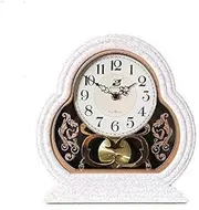 Mantel Clock Table Clock,Mute,Desk Decoration Clock Living Room Mantel Clock Office Environmentally Friendly Abs Plastics,Alarm Clock (B) Aqiong