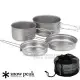 【Snow Peak】Titanium Multi Compact Cook Set 鈦合金個人雙鍋組_SCS-020T