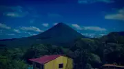 Calm Relaxing Peaceful Computer Video Screen Saver Arenal Volcano Costa Rica