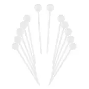 Plastic White Roller Pins - 100pcs | AUS SELLER