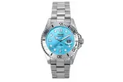 Invicta Pro Diver Stainless Steel Light Blue Dial Quartz 44715 100M Men's Watch