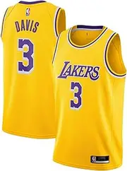 Outerstuff Anthony Davis Los Angeles Lakers Yellow #3 Infants Toddler Team Color Home Swingman Jersey