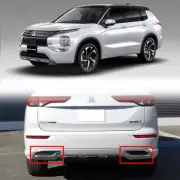 2Pcs Rear Tail Exhaust Strip Trim Fits for Mitsubishi Outlander 2022+