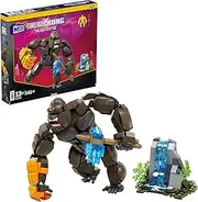 Mega Godzilla x Kong: The New Empire Building Set, Kong Action Figure with 541 Pieces and Accessories, Build & Display Toy for Adult Collectors