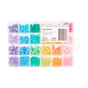 Barrel Beads Set - Brights