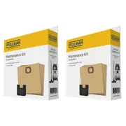 2PK Pullman 30L 32mm Wet & Dry Maintenance Kit w/Dust Bags/Filter Replacement
