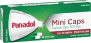 Panadol Mini Caps for Pain Relief, Easy to Swallow Paracetamol, 500Mg, 16 Min...