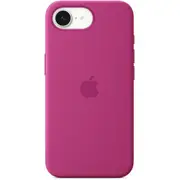 Apple iPhone 16e Silicone Case (Fuchsia)