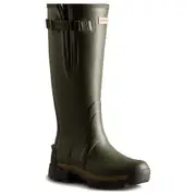Hunter Balmoral Adjustable Womens Wellingtons Dark Olive Uk 5