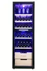 LeCavist Cuvee Rothschild 226 Bottle Dual Zone Wine Fridge LCS230VN2Z1D