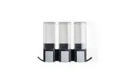 BETTER LIVING Clever 3 x 500ml Shower Dispenser Triple - Matte Black