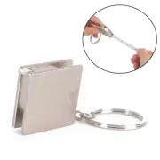 Mini Practical Tape Measure Keychain Key Chain Ring Keyring Key Fob Ho JzJ*h*