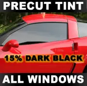 Chevy Impala 06-2012 PreCut Window Tint - Dark Black 15% VLT Film