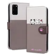 S20 Plus Wallet Case 3 Credit Card Slot ID Card Holder, PU Leather Flip Case with Strap - Pink