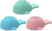 BRIGHTFUFU 1PC Whale Shaped Storytelling Machine Musical for Early Learning Educational Supply Design Non Battery Operated Fun Effects and Light Display Random Color
